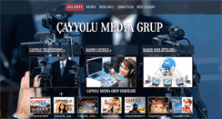 Desktop Screenshot of cayyolumedya.com